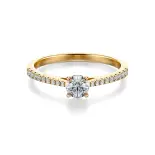 Pierścionek zaręczynowy z diamentami AJPZ_079